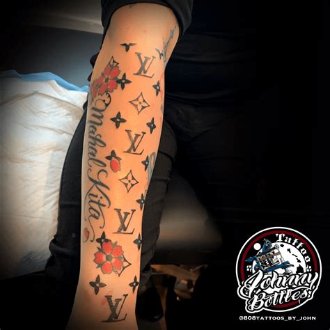 tattoo louis vuitton front